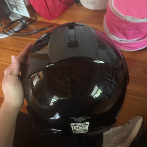 Harley-Davidson Full-Face Motorcycle Helmet (Matte Black, Size M) - Picture 3 of 4